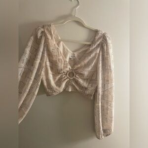 Elegant going out top